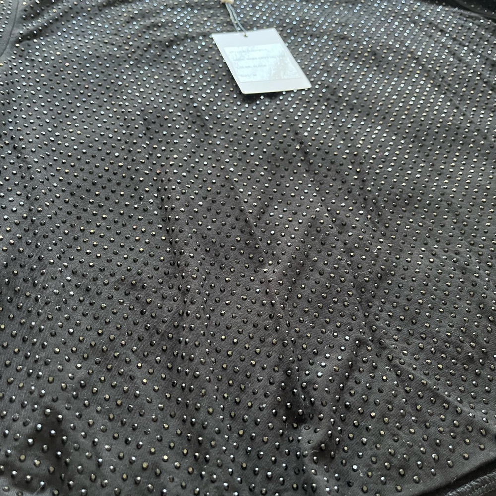 Generation Love Gabs Crystal Top in Black - Picture 6 of 6